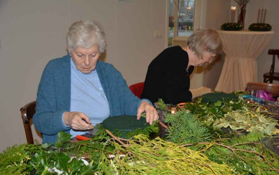Bloemschikken Kerst