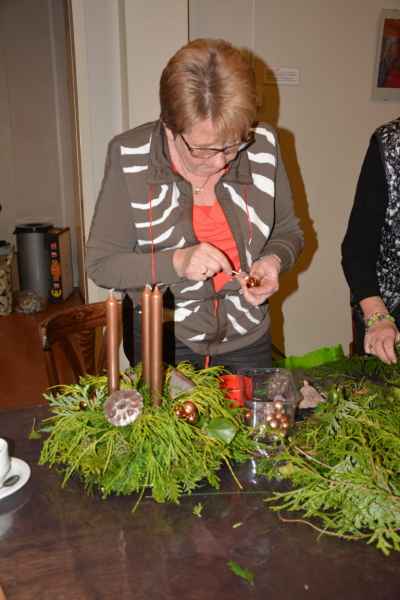 Bloemschikken Kerst