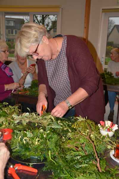 Bloemschikken Kerst