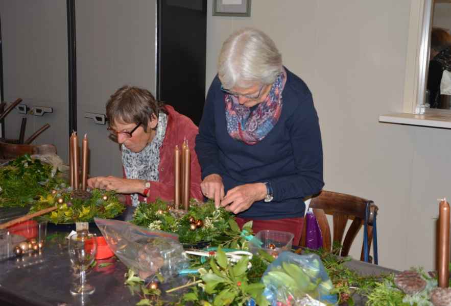 Bloemschikken Kerst