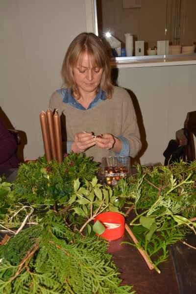 Bloemschikken Kerst