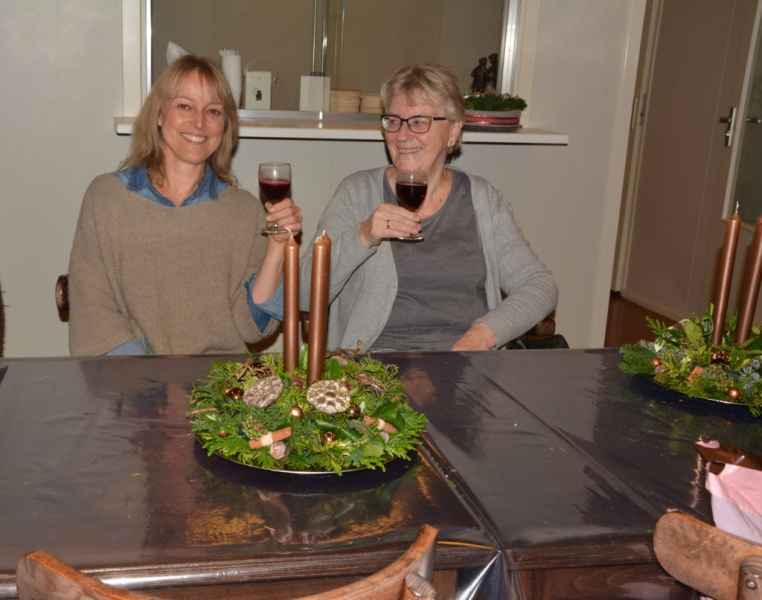 Bloemschikken Kerst