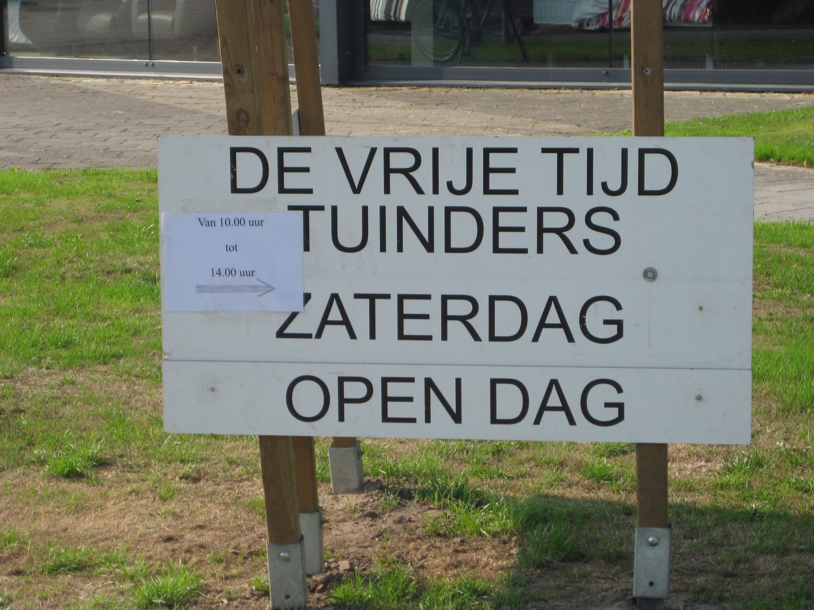 De Vrije Tijd Tuinders Open dag